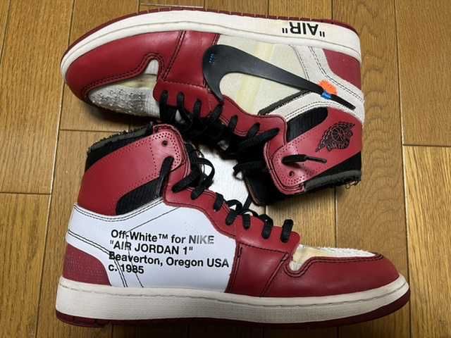 Off-White × Nike Air Jordan 1 Retro High The Ten "Chicago"