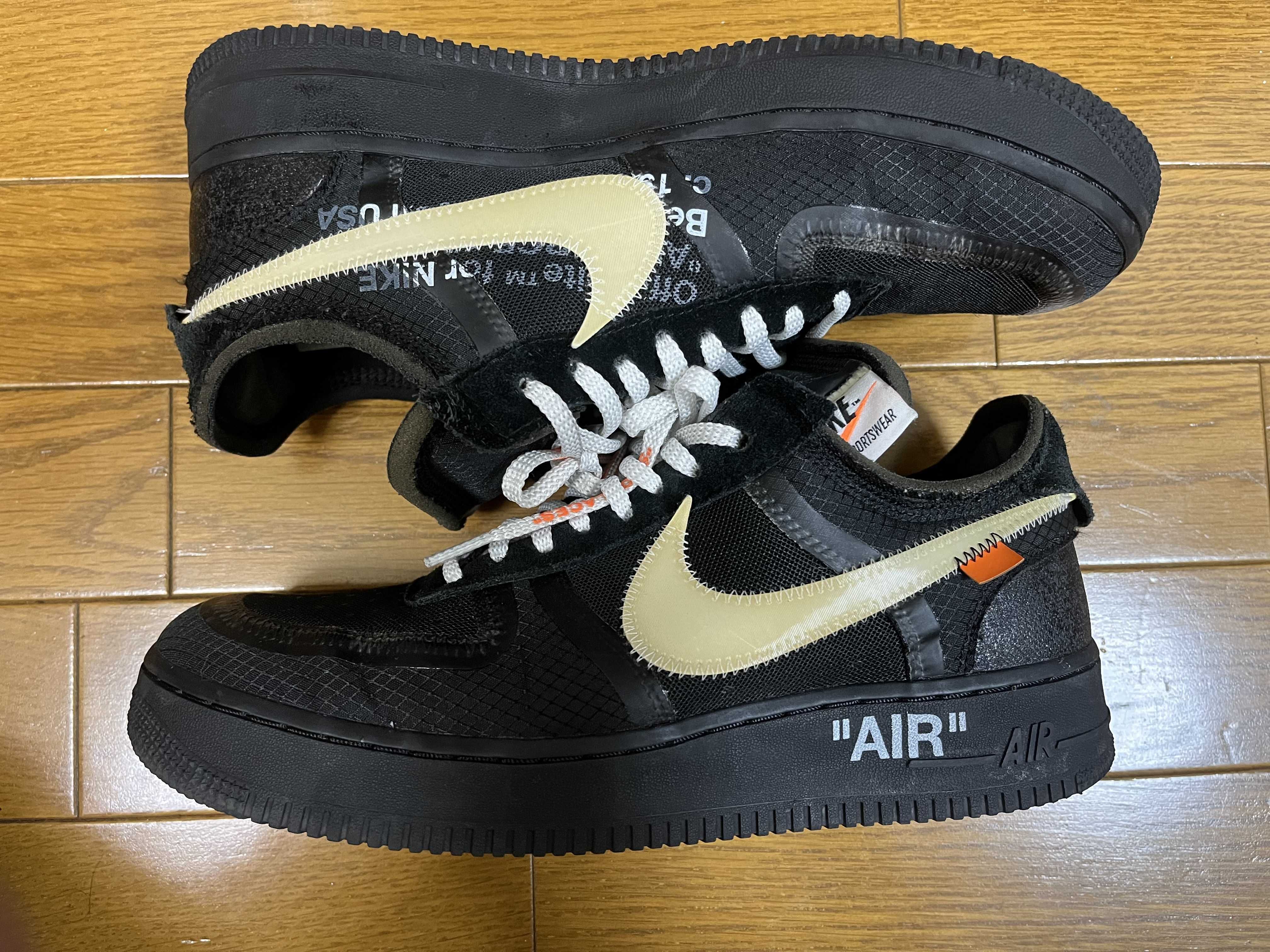 Off-White × Nike Air Force 1 Low "Black"