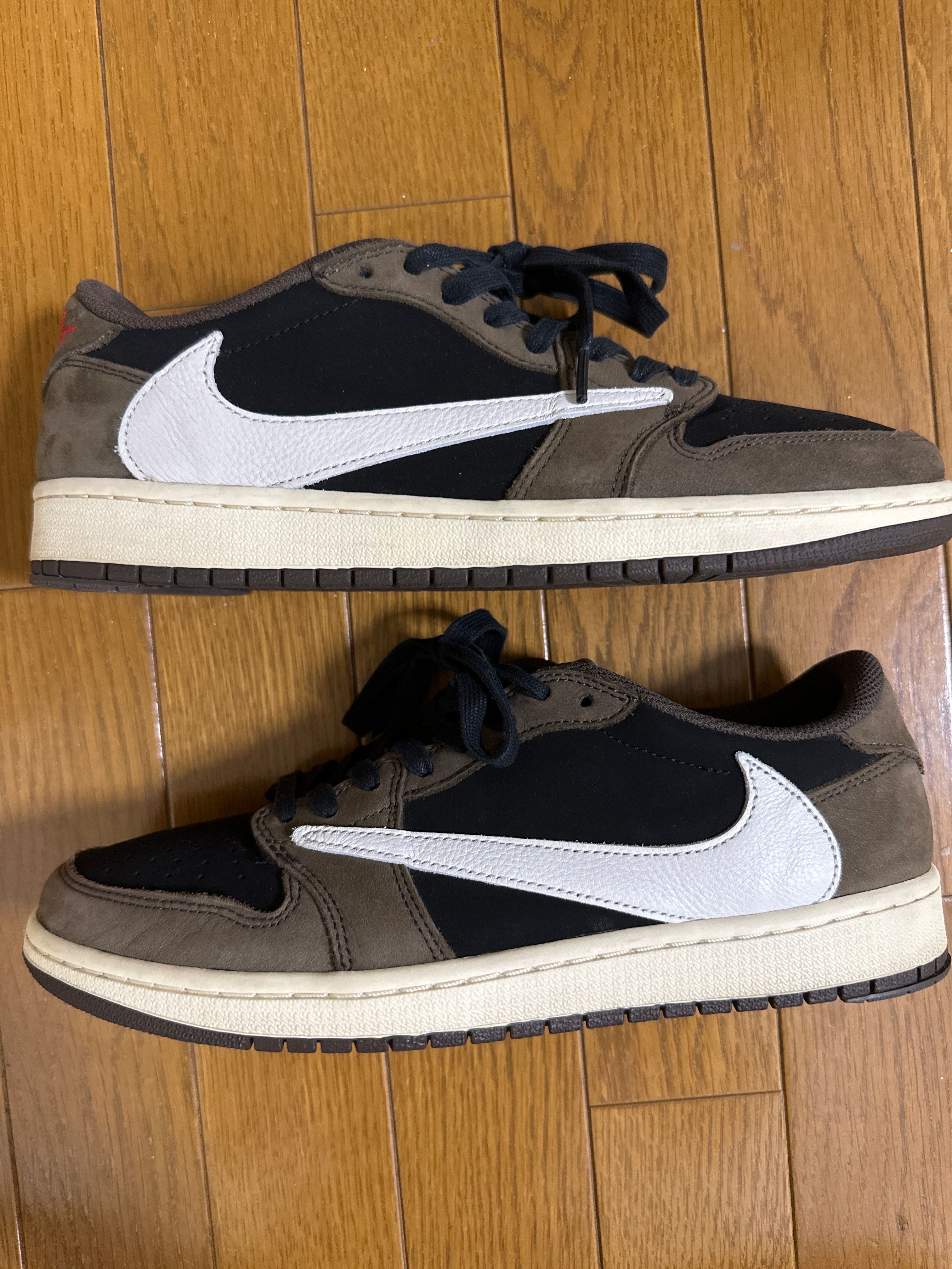 Travis Scott × Nike Air Jordan 1 Low OG SP-T "Black/Dark Mocha"