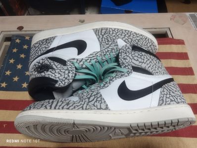 Nike Air Jordan 1 High OG "White Cement/Safari"