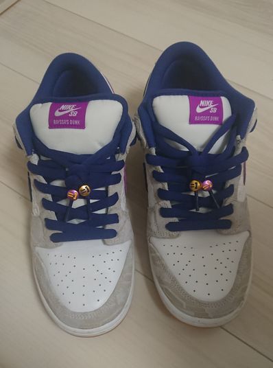 Rayssa Leal × Nike SB Dunk Low PRM "Pure Platinum and Vivid Purple"
