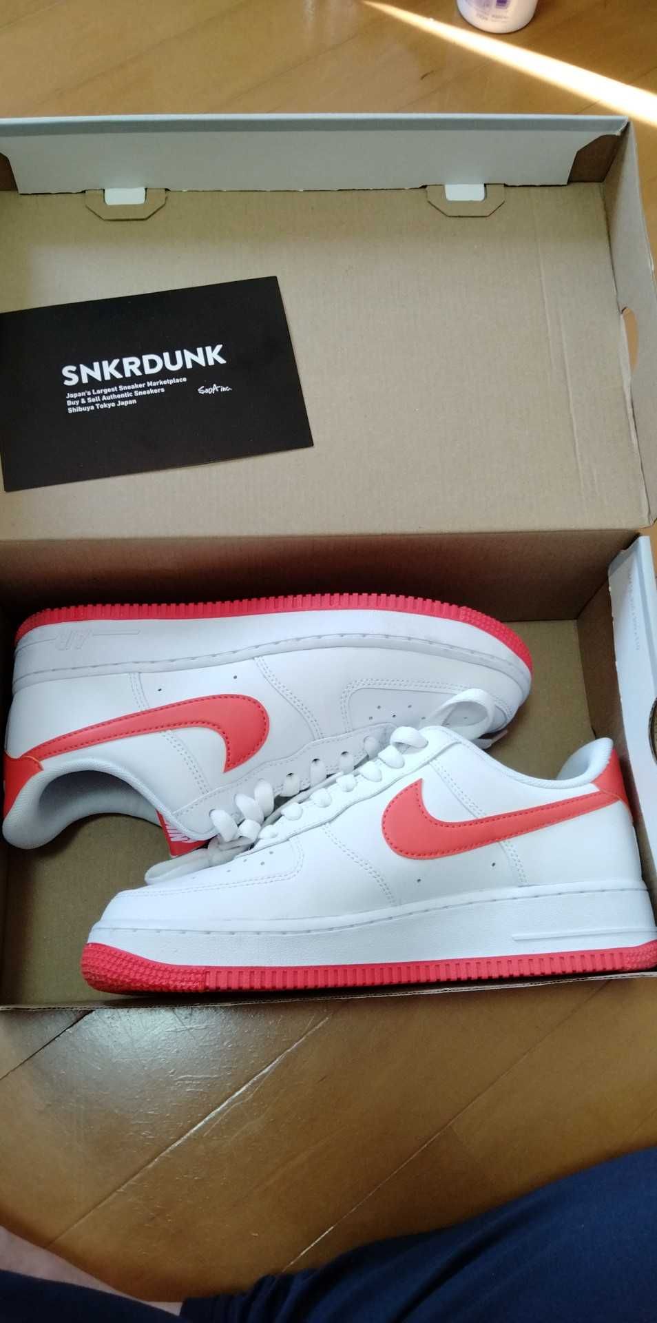 Nike Air Force 1 Low 07 "White/Orange"