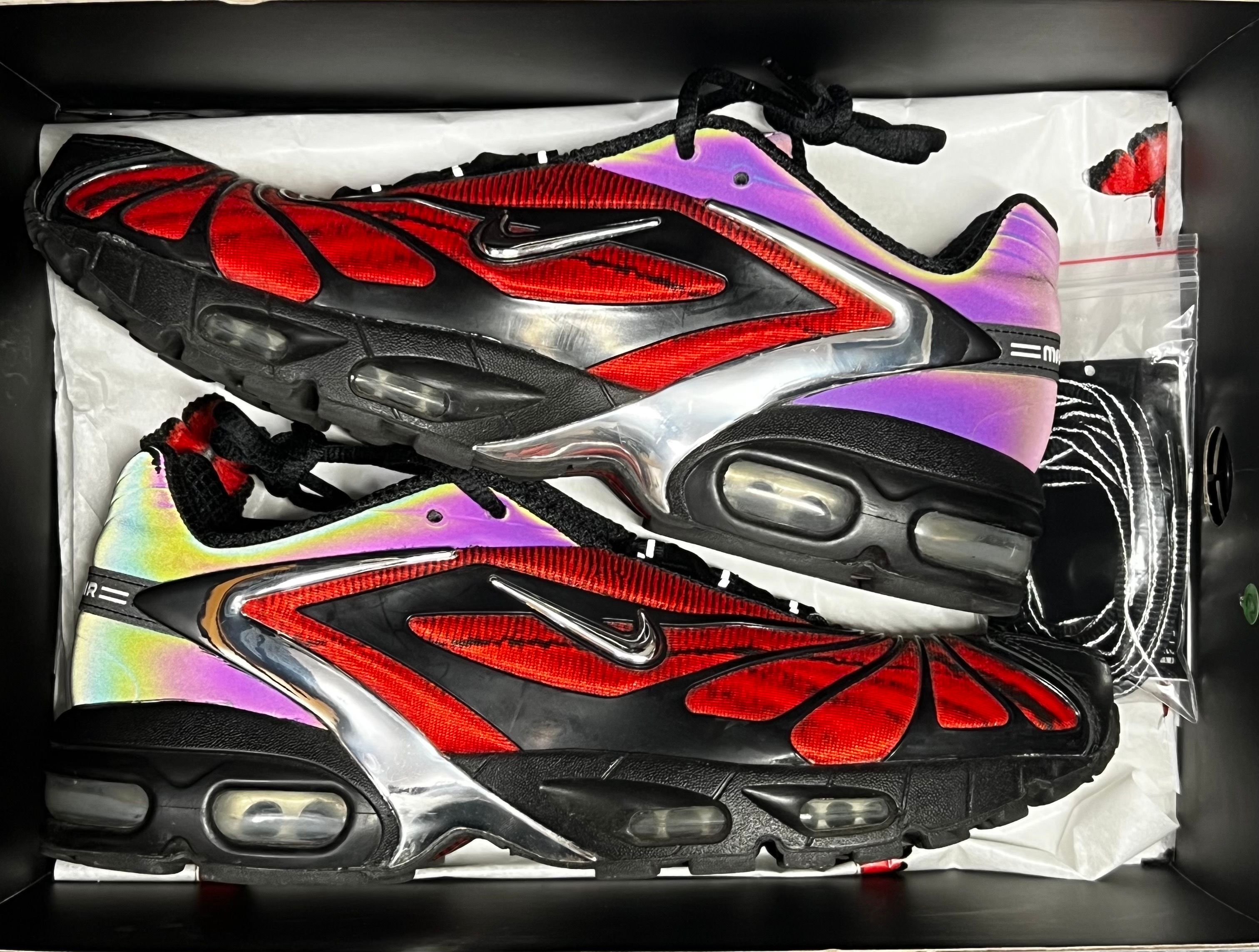 スケプタ × ナイキエアマックス テイルウィンド5 "ブラック/クロームレッド"