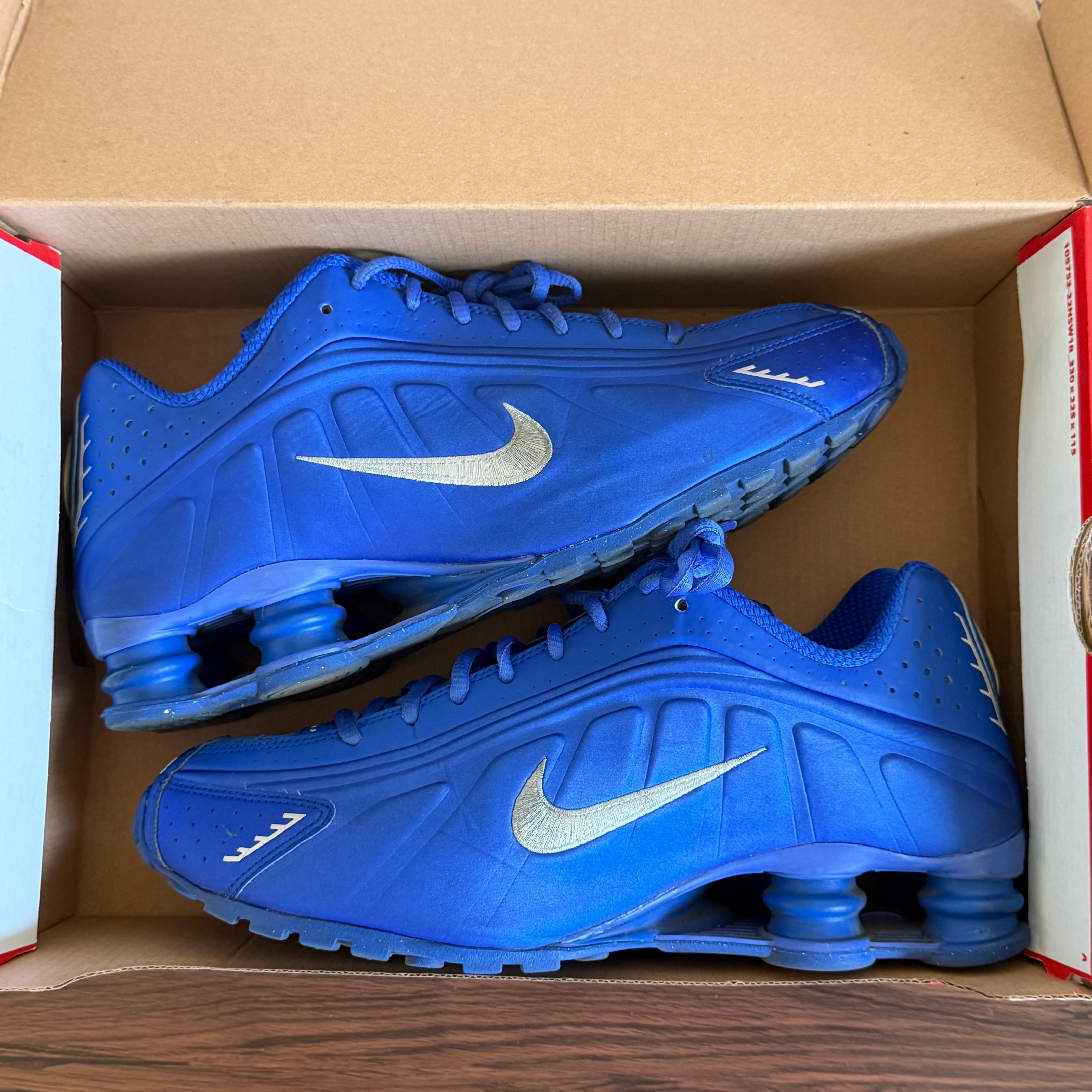 Nike Women's Shox R4 "Racer Blue and Metallic Silver"