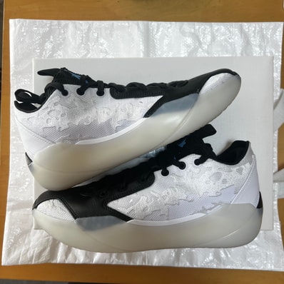 Nike Air Jordan 39 "White/Black/Dark Powder Blue" (FQ0213-100/FQ0214-100)