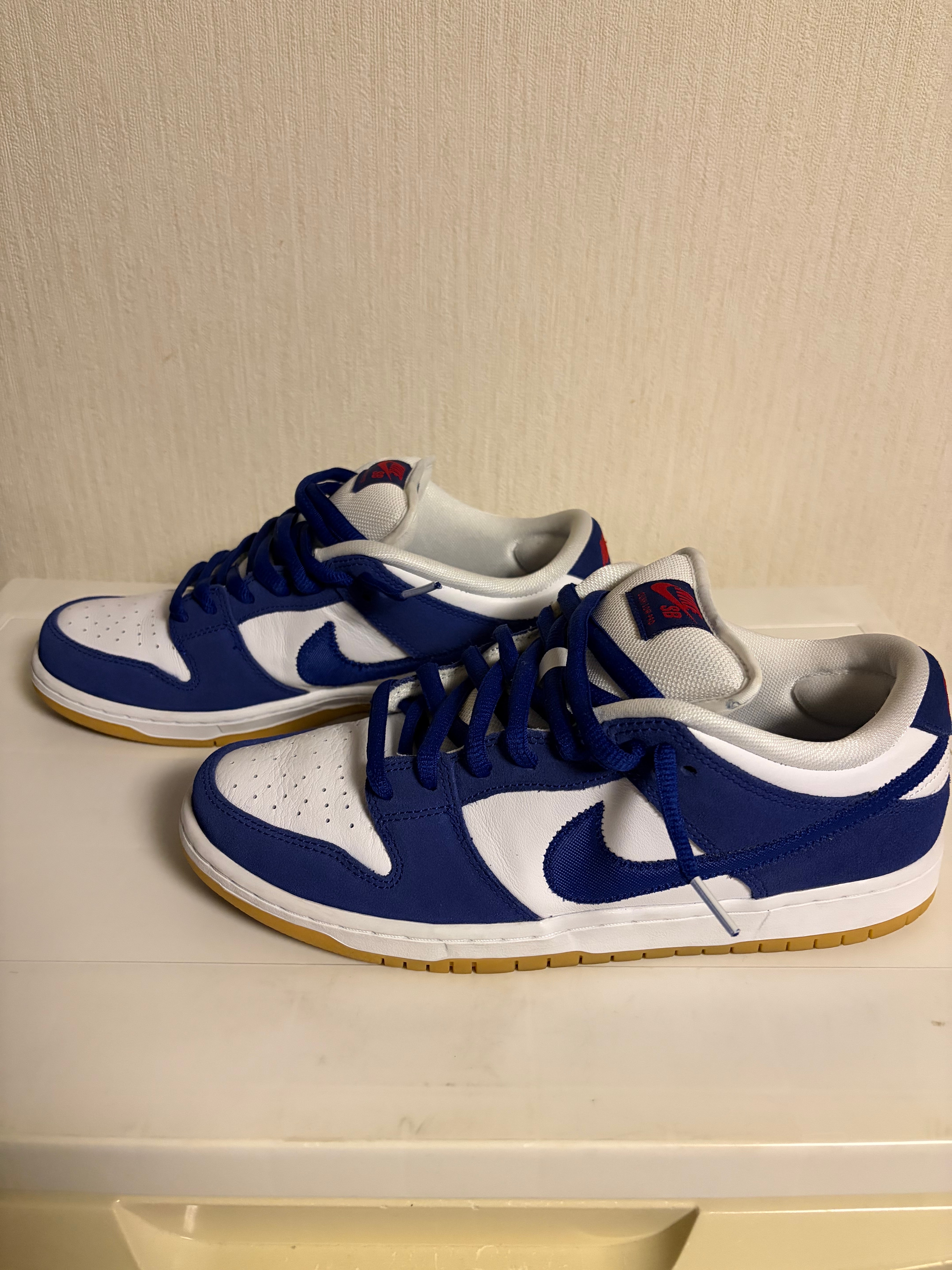 Nike SB Dunk Low "Los Angeles Dodgers/Deep Royal Blue"