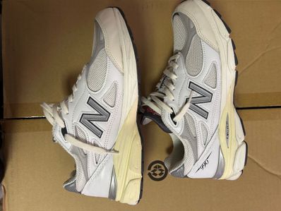 New Balance 990V3 "Sea Salt/Rain Cloud"