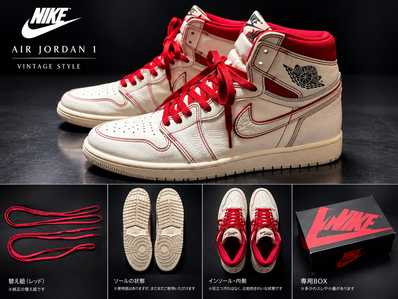 Nike Air Jordan 1 Retro High OG "Sail/University Red"
