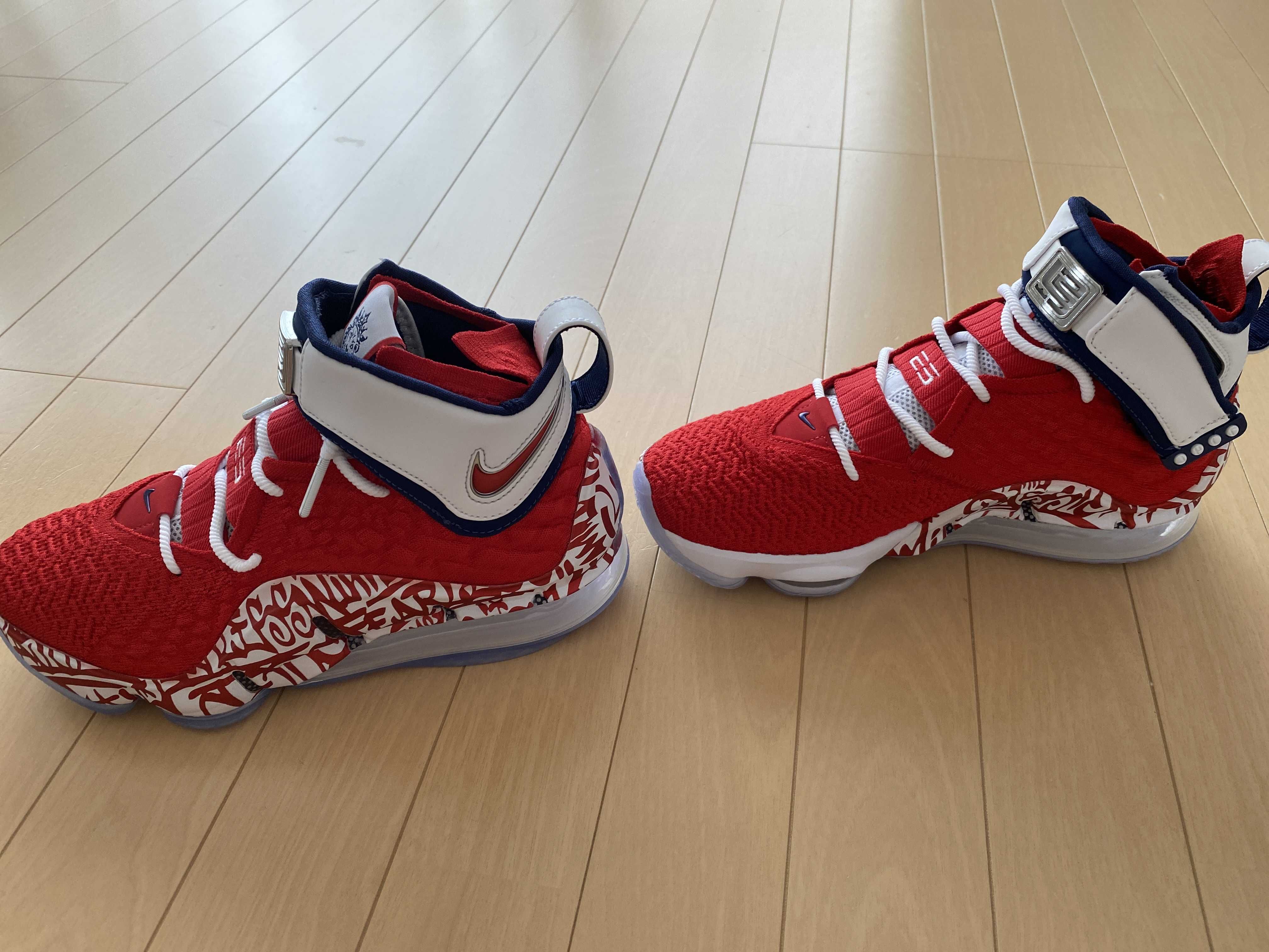 Nike Lebron 17 "Graffiti Remix Red"