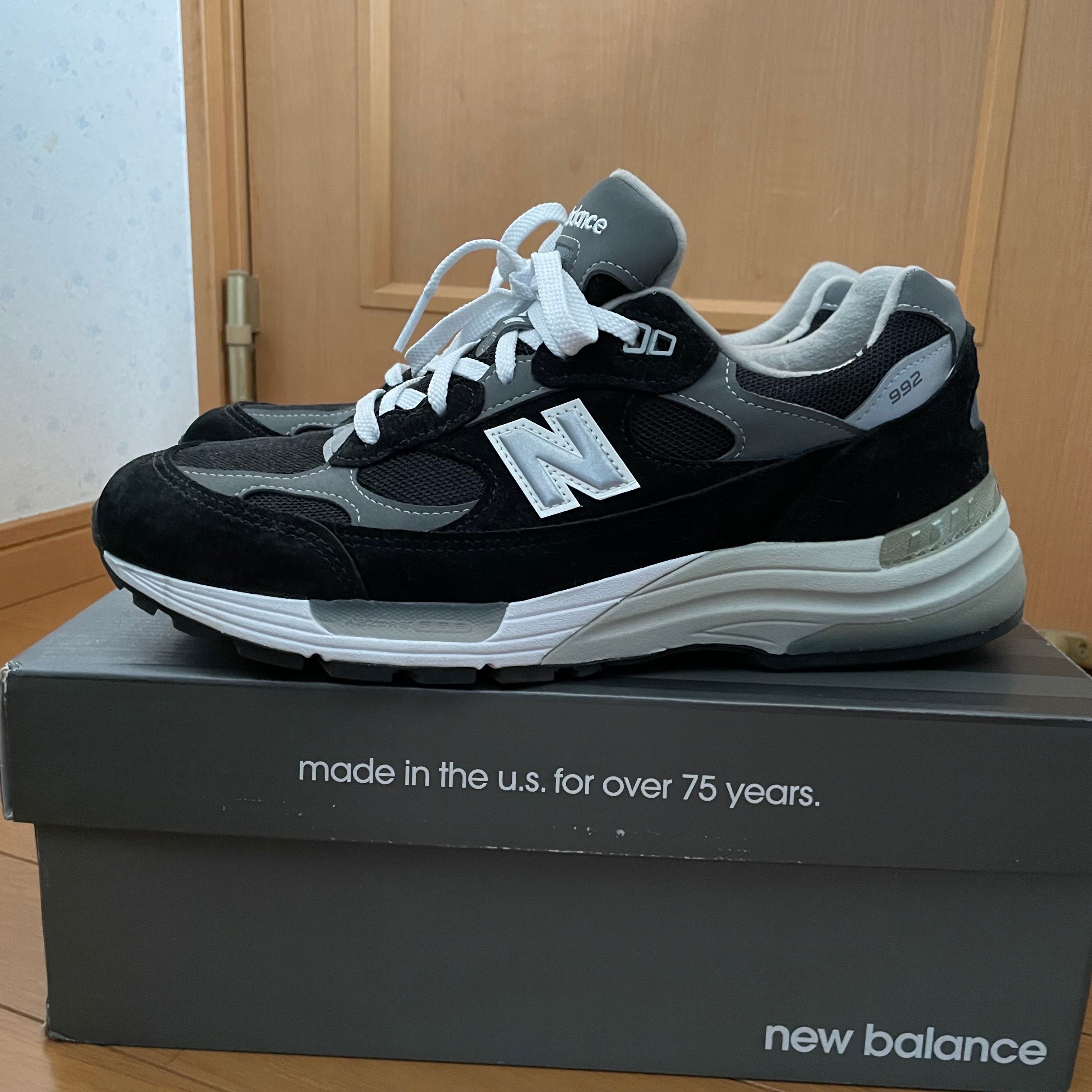 New Balance 992 "Black" (2021)