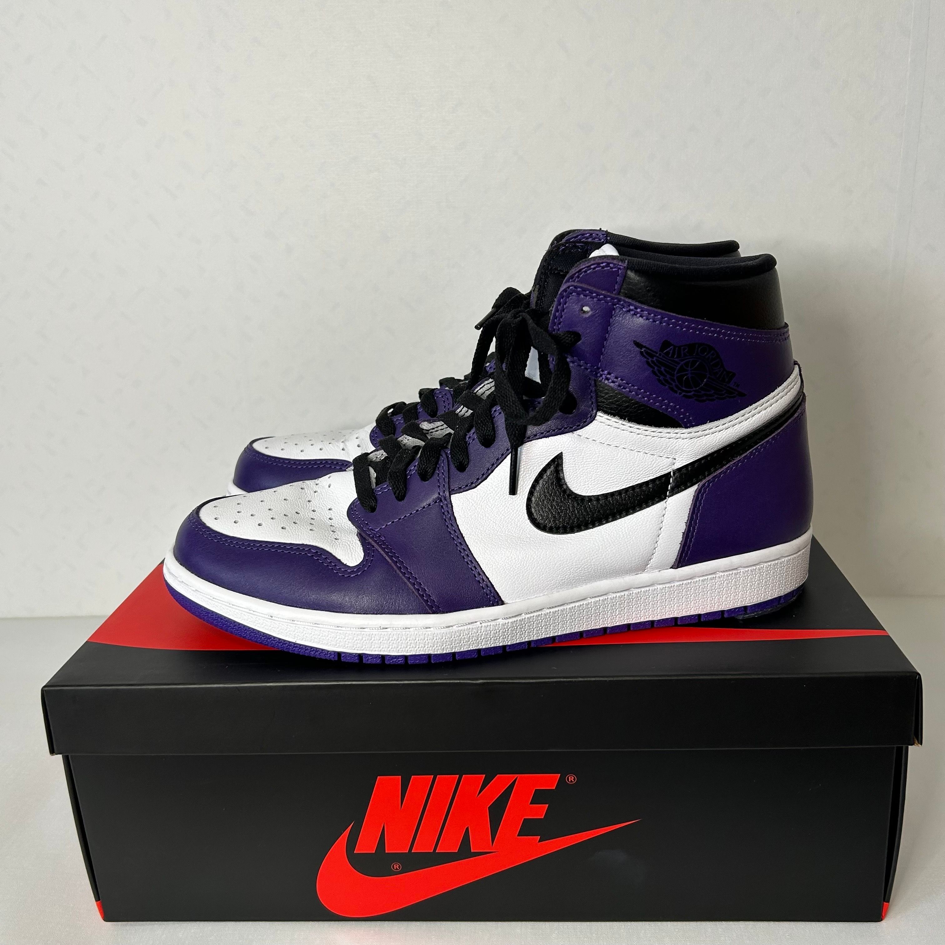 Nike Air Jordan 1 Retro High OG "Court Purple White/Black" (2020)