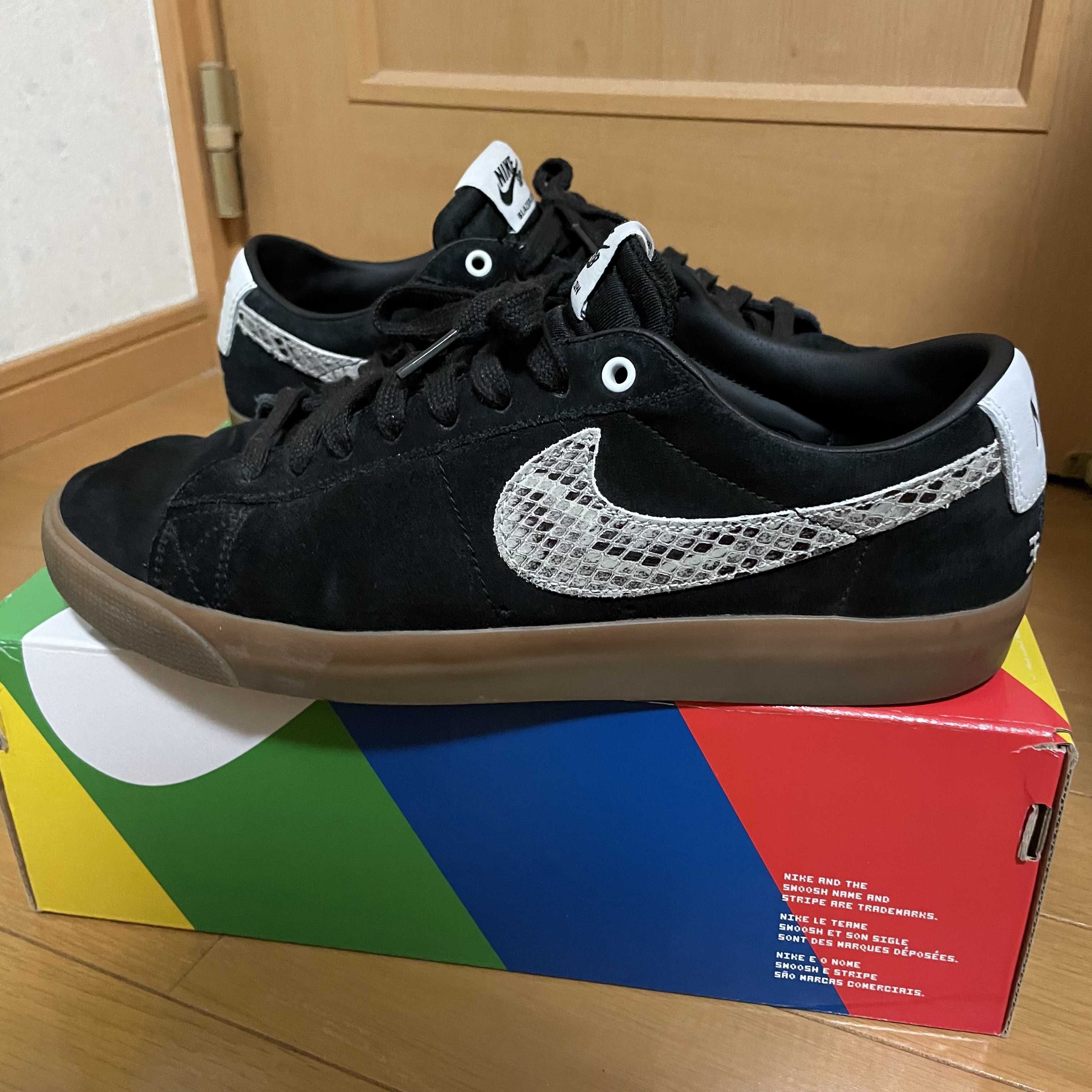 Wacko Maria × Nike SB Blazer Low "Black"
