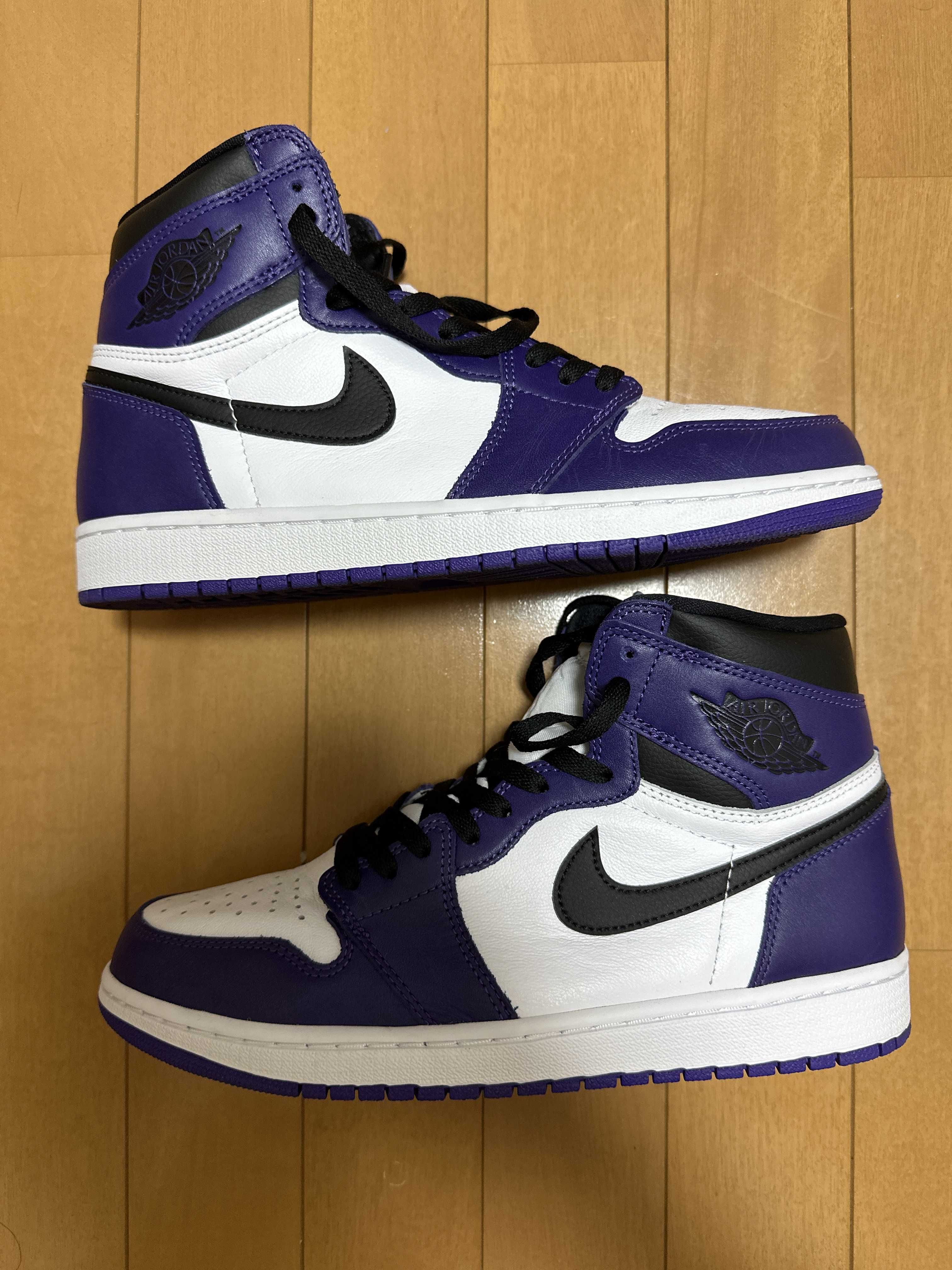 Nike Air Jordan 1 Retro High OG "Court Purple White/Black" (2020)   