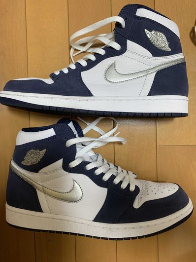 Nike Air Jordan 1 High OG CO.JP "White/Midnight Navy" (2020)(ブリーフケースなし)