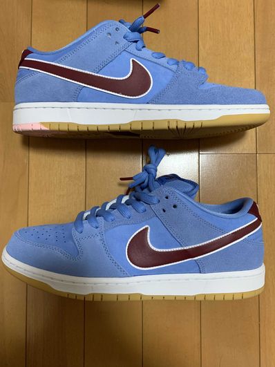 Nike SB Dunk Low Pro "Philadelphia Phillies/Valor Blue and Team Maroon"