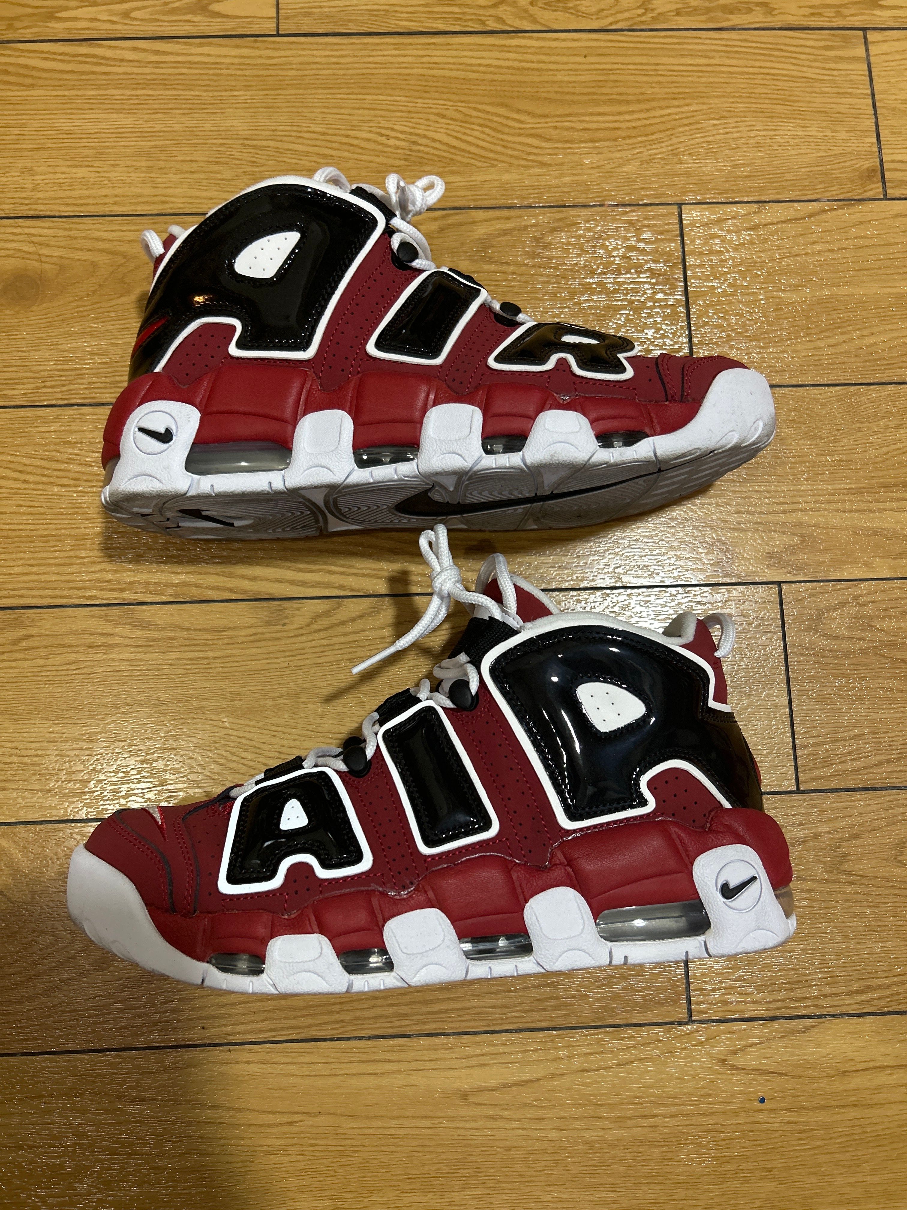 Nike Air More Uptempo ’96 "Black and Varsity Red" (2021)