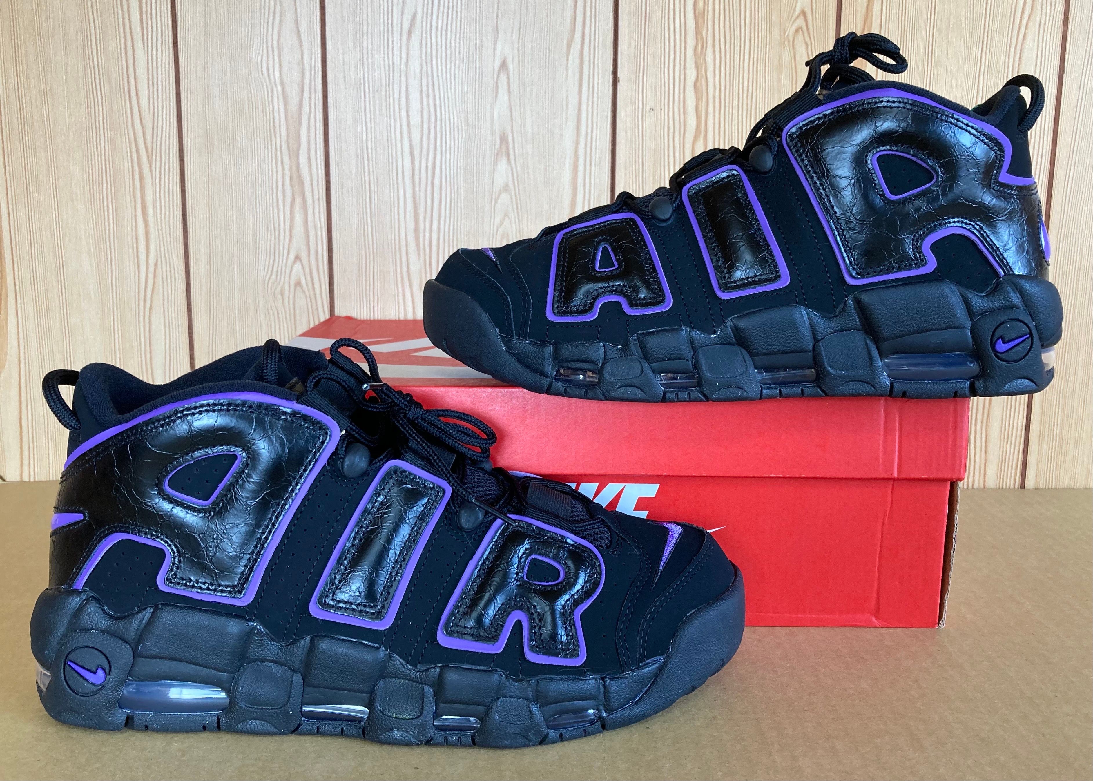 Nike Air More Uptempo "Black/Action Grape"