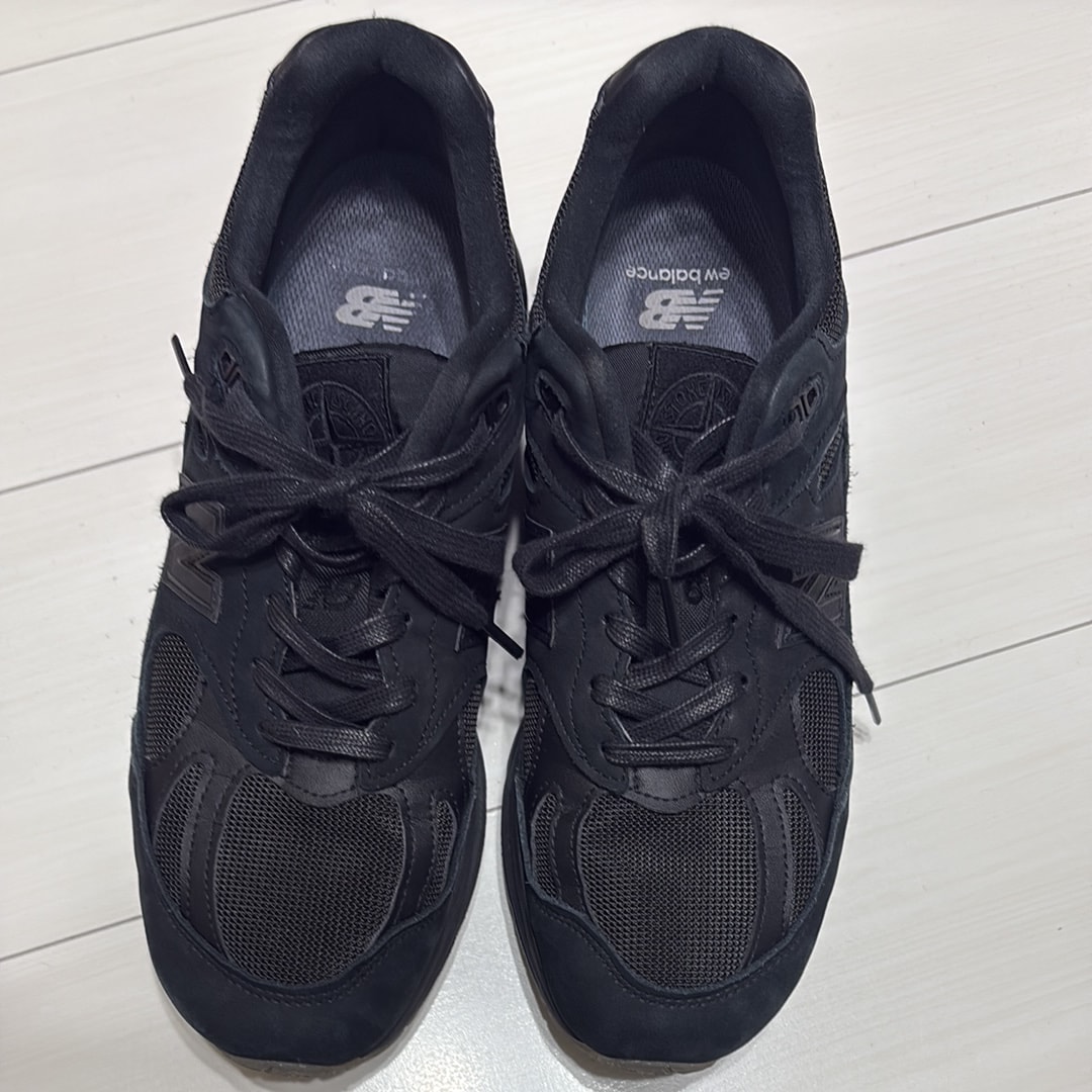 ストーンアイランド × ニューバランス 991V2 ゴースト "ブラック"