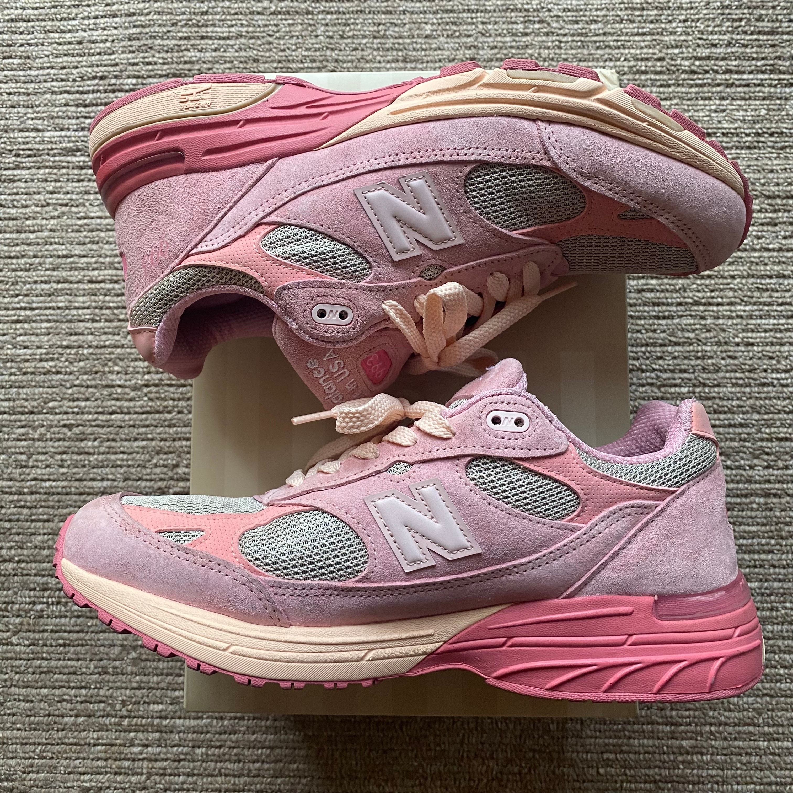 Joe Freshgoods × New Balance 993 Performance Art "Powder Pink"