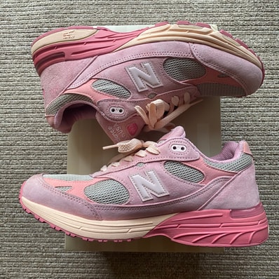 Joe Freshgoods × New Balance 993 Performance Art "Powder Pink"