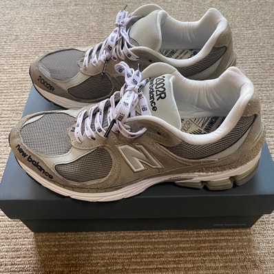 N.HOLLYWOOD × INVINCIBLE × New Balance 2002R "Gray"