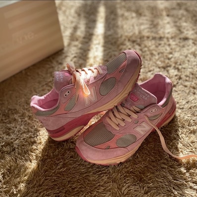 Joe Freshgoods × New Balance 993 Performance Art "Powder Pink"