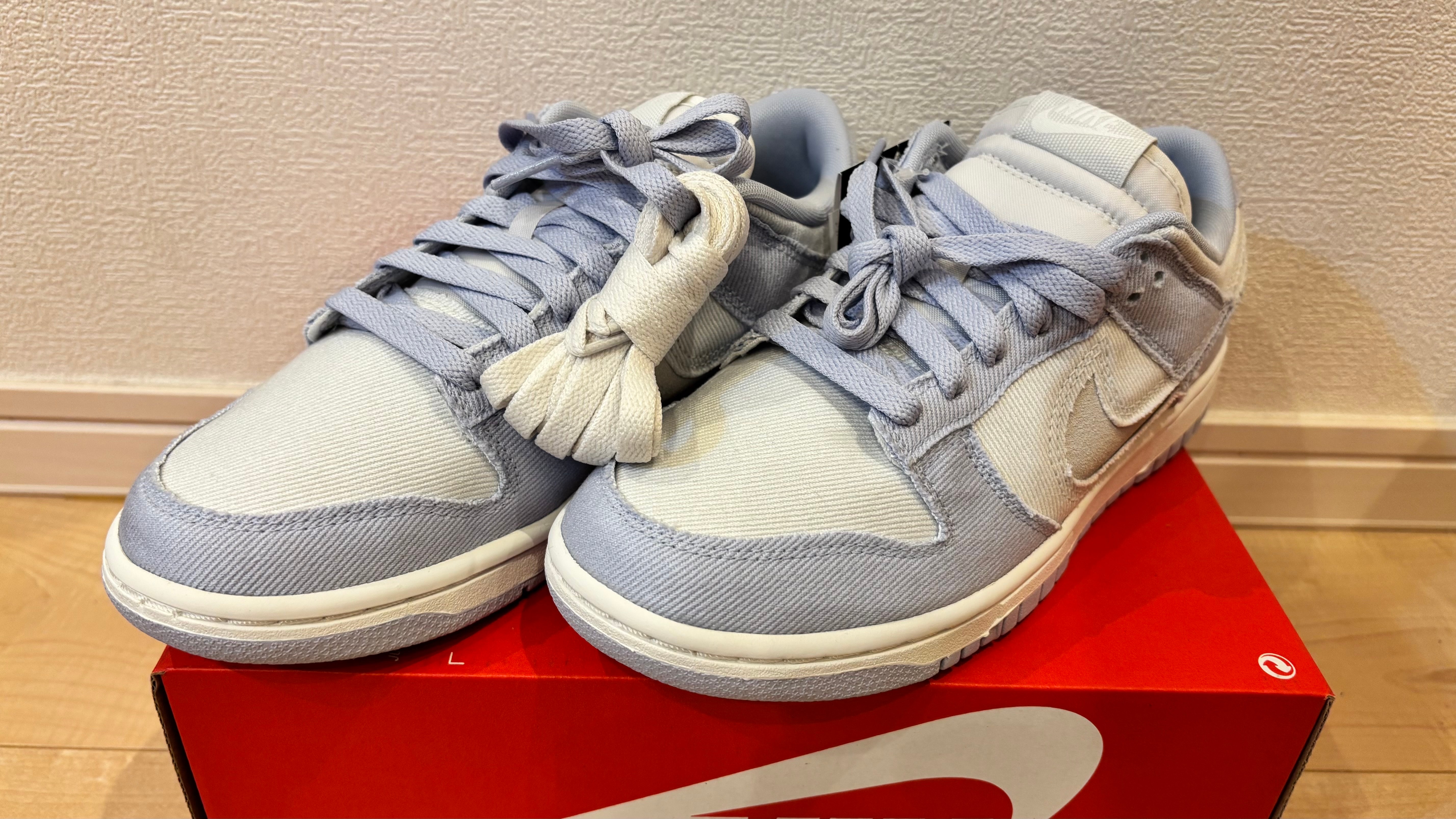 ナイキ ウィメンズ ダンク ロー "ゴーストデニム"