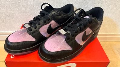 Nike Dunk Low "Black/Pink Rise"