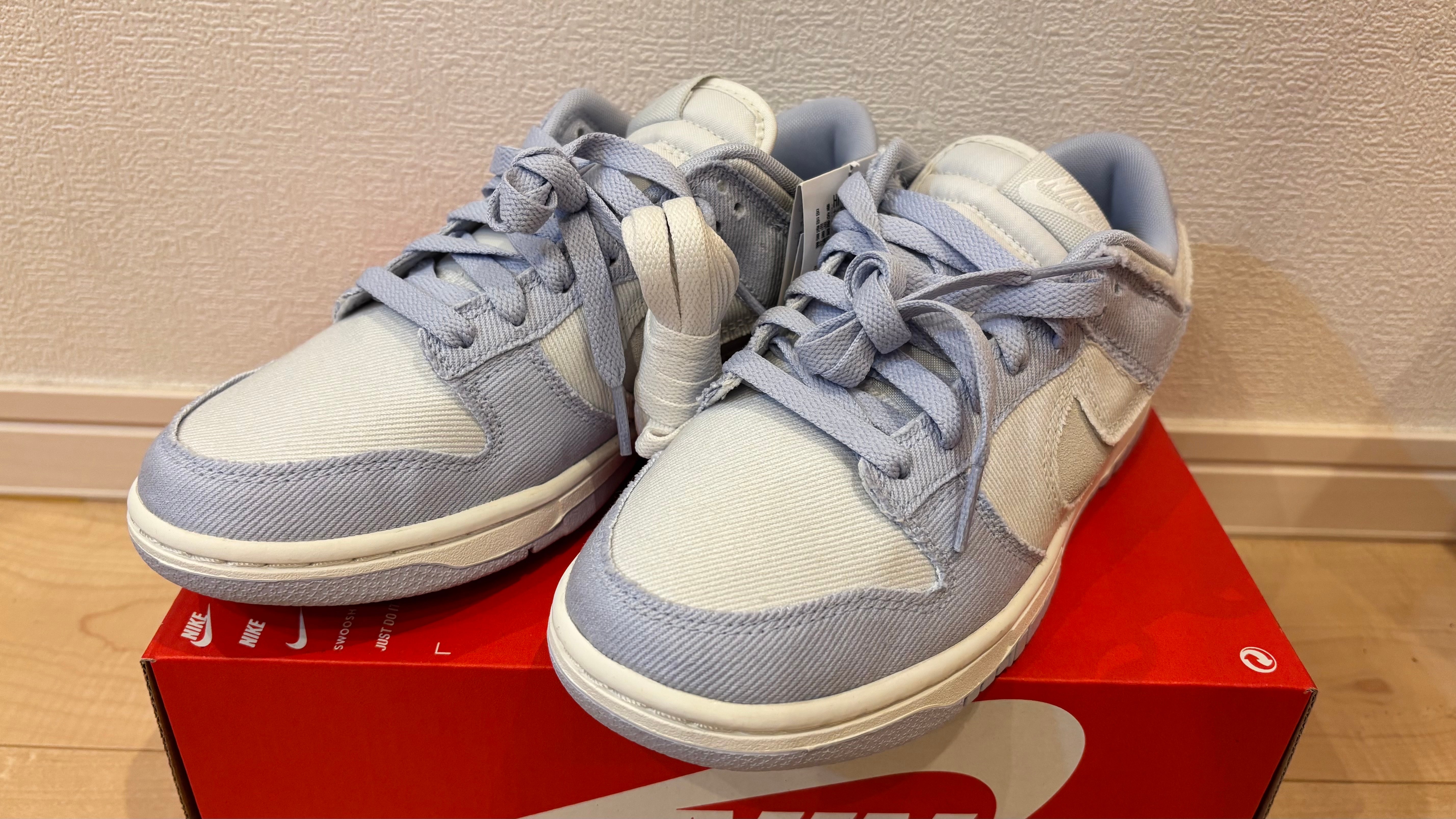 ナイキ ウィメンズ ダンク ロー "ゴーストデニム"