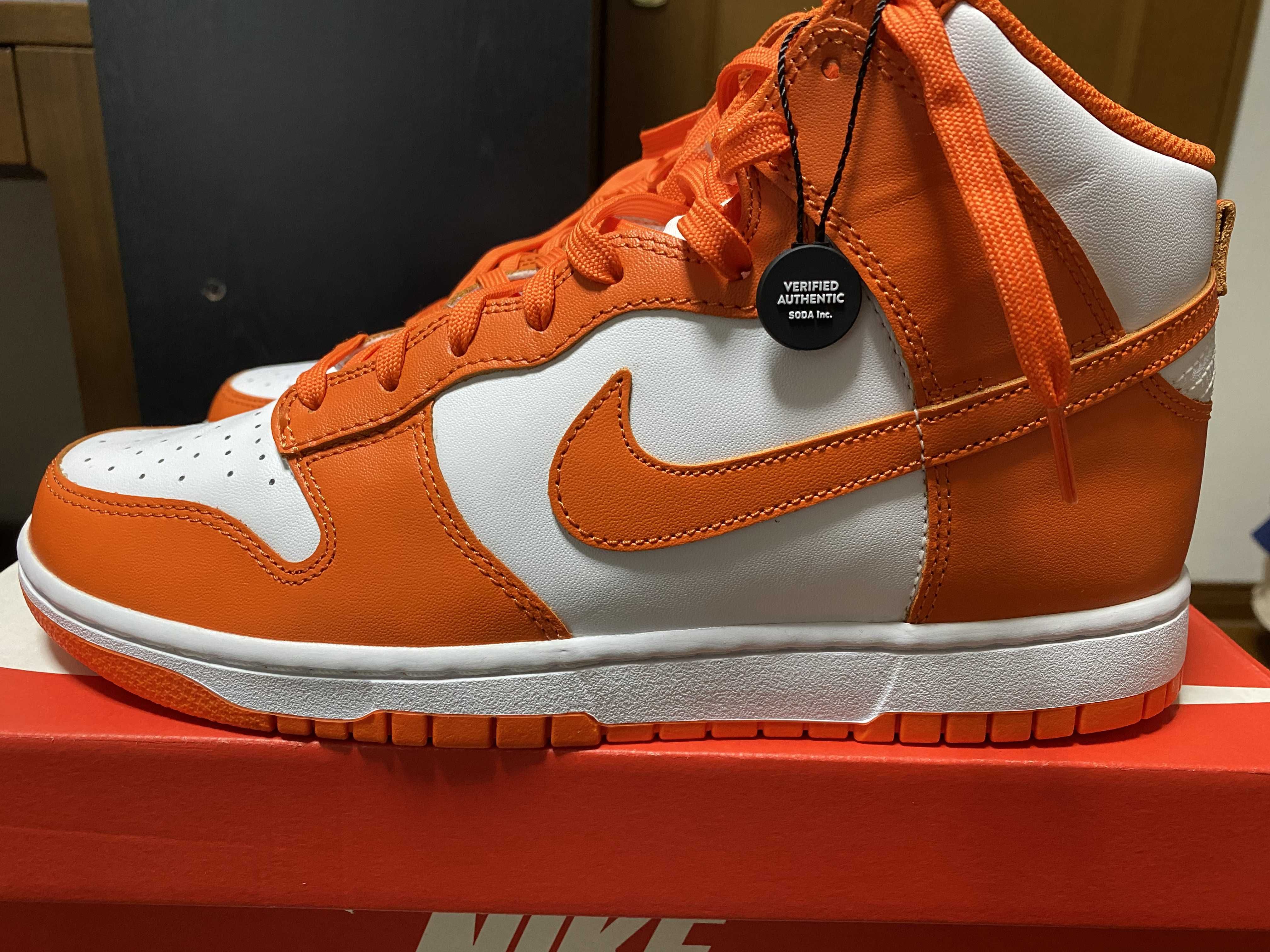 Nike Dunk High "Orange Blaze"