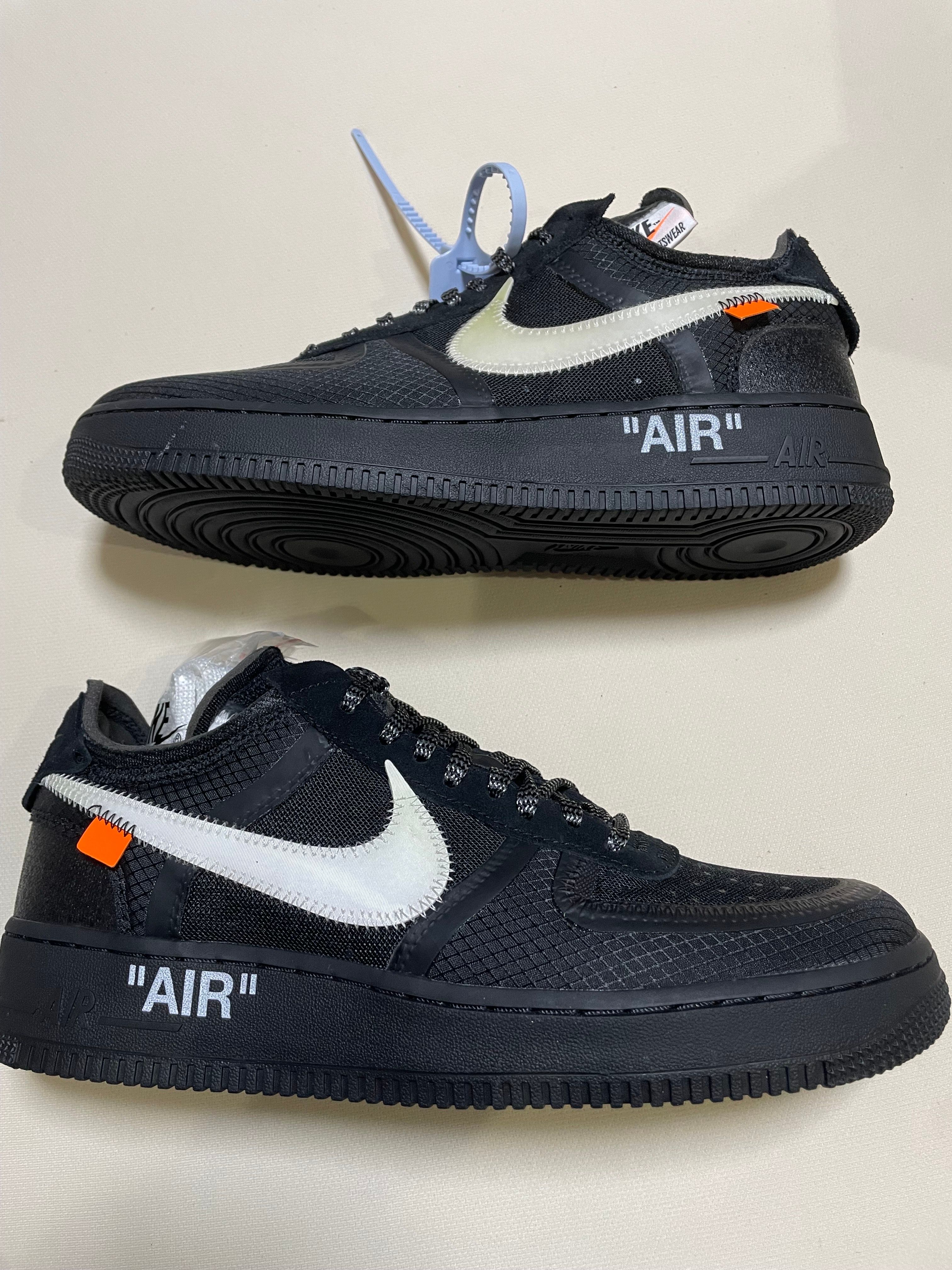 Off-White × Nike Air Force 1 Low "Black"