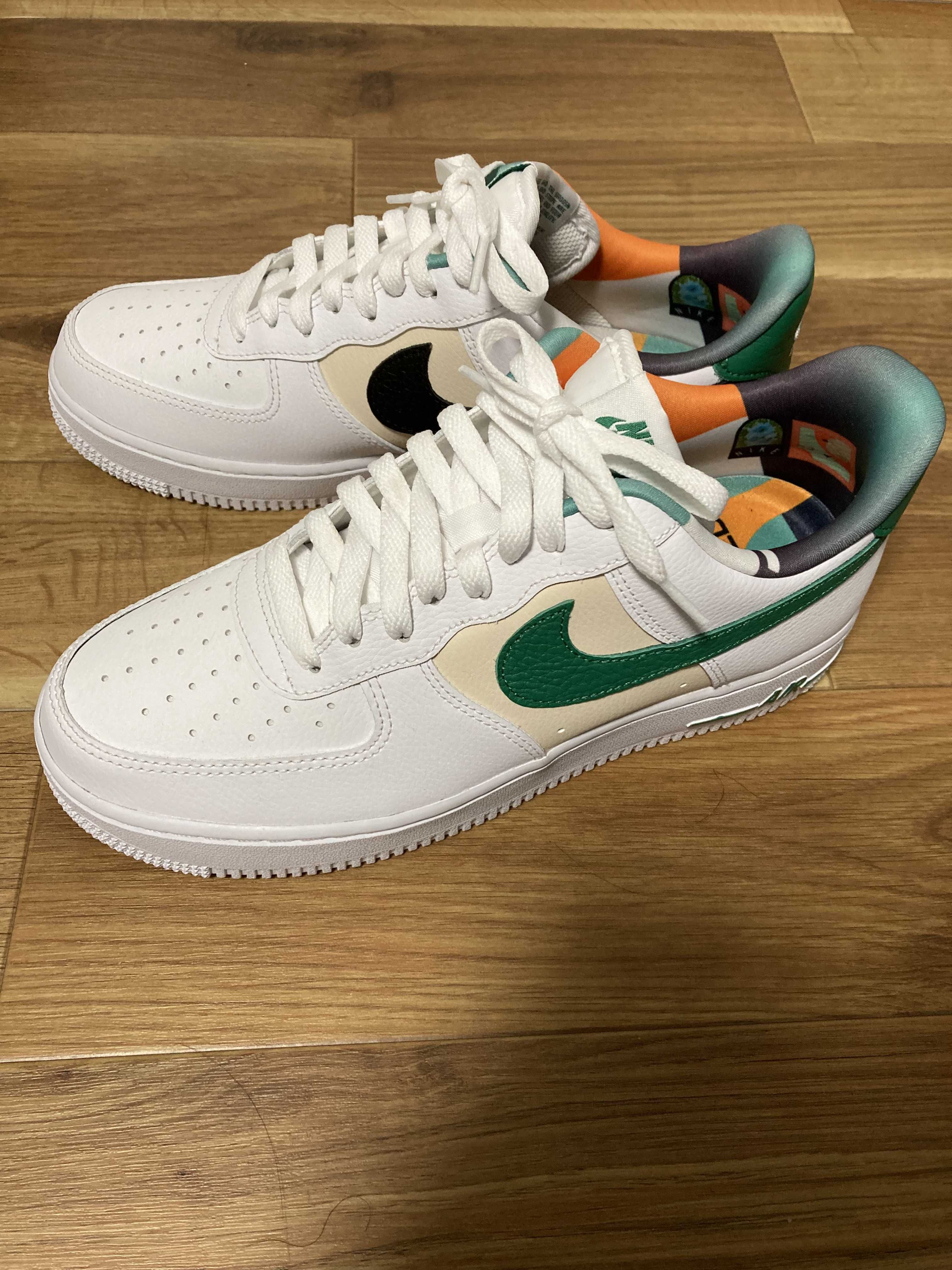 Nike Air Force 1 Low ’07 LV8 EMB "White and Malachite"