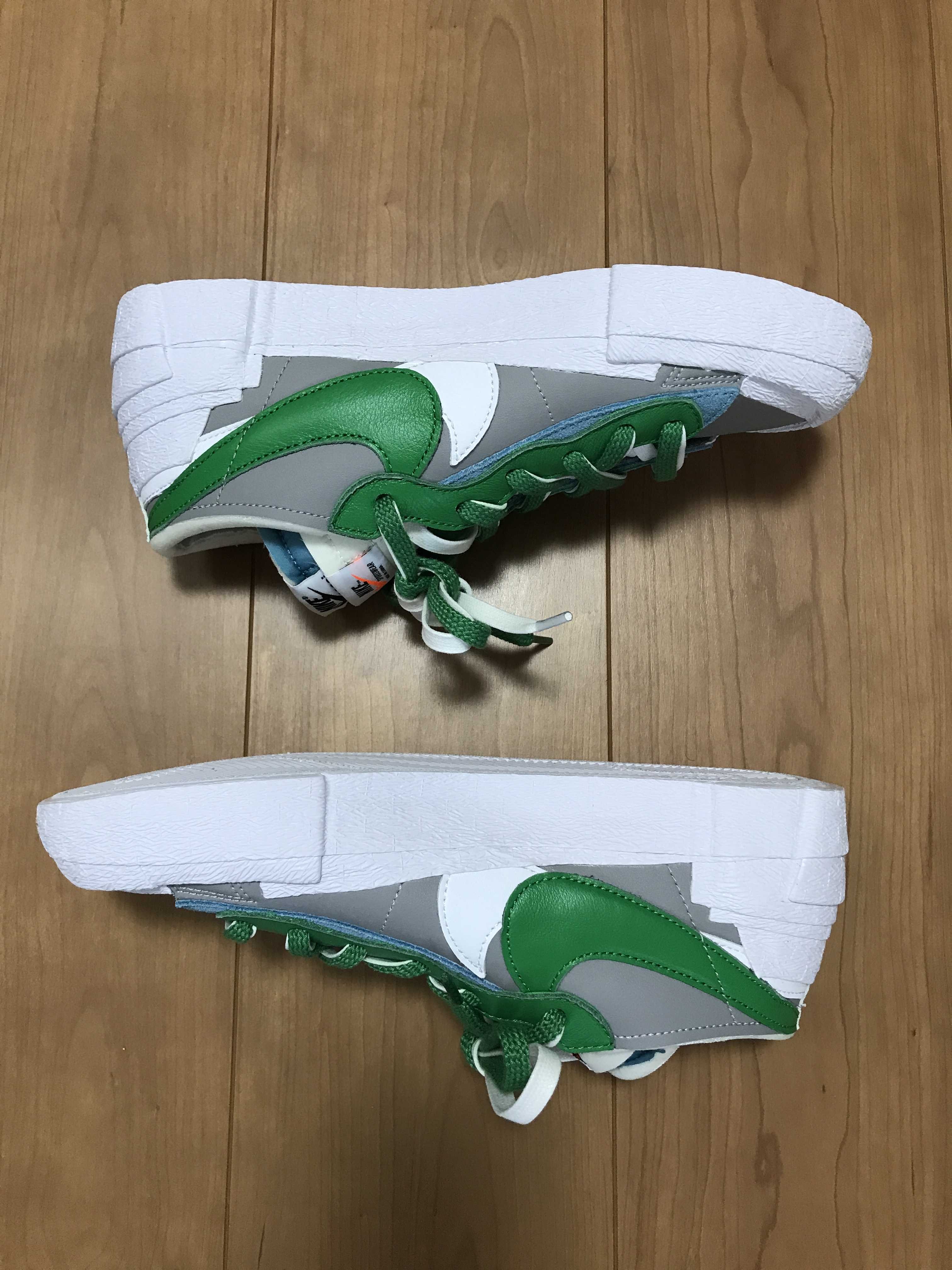 sacai × Nike Blazer Low "Classic Green"