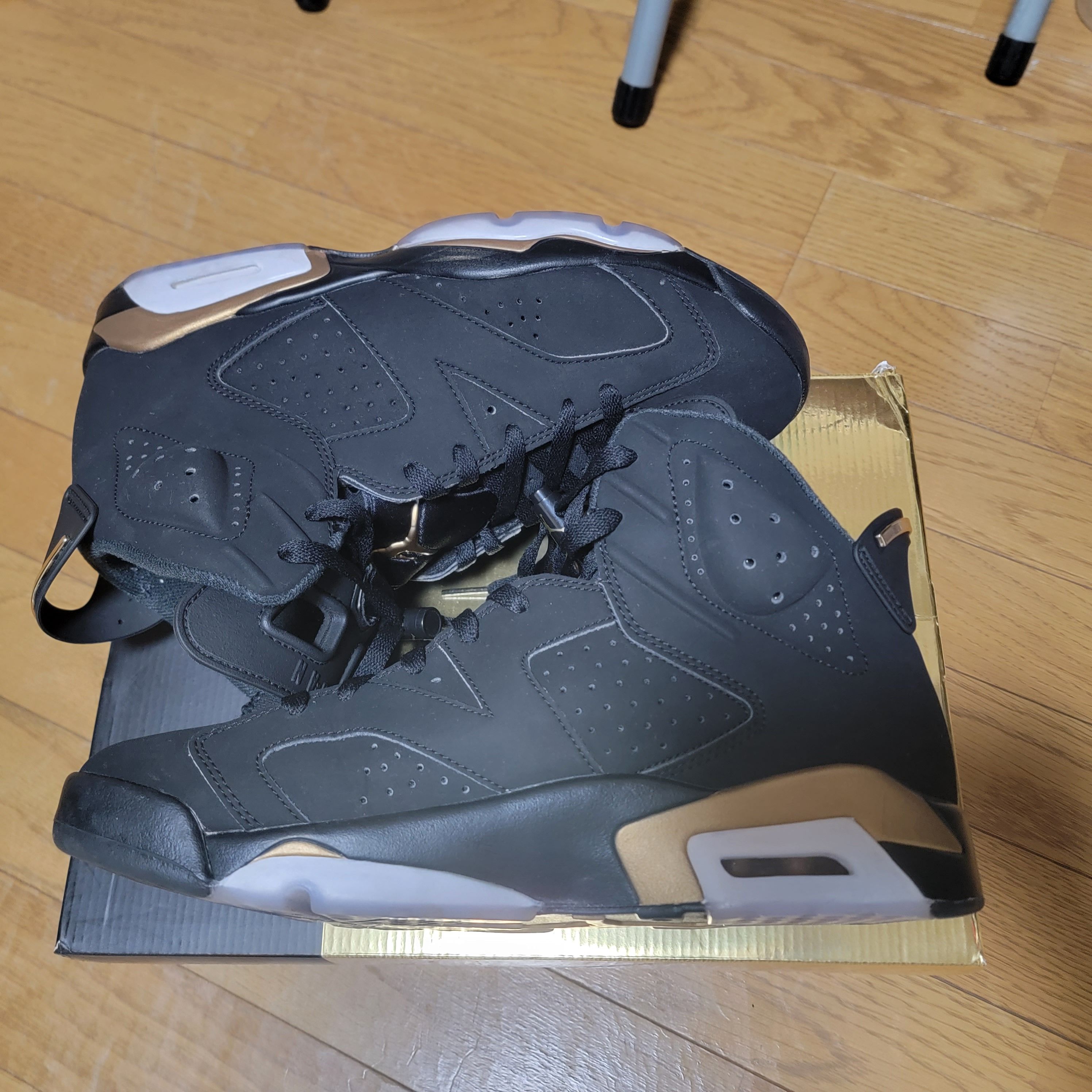 Nike Air Jordan 6 DMP "Black/Metallic Gold" (2020)  