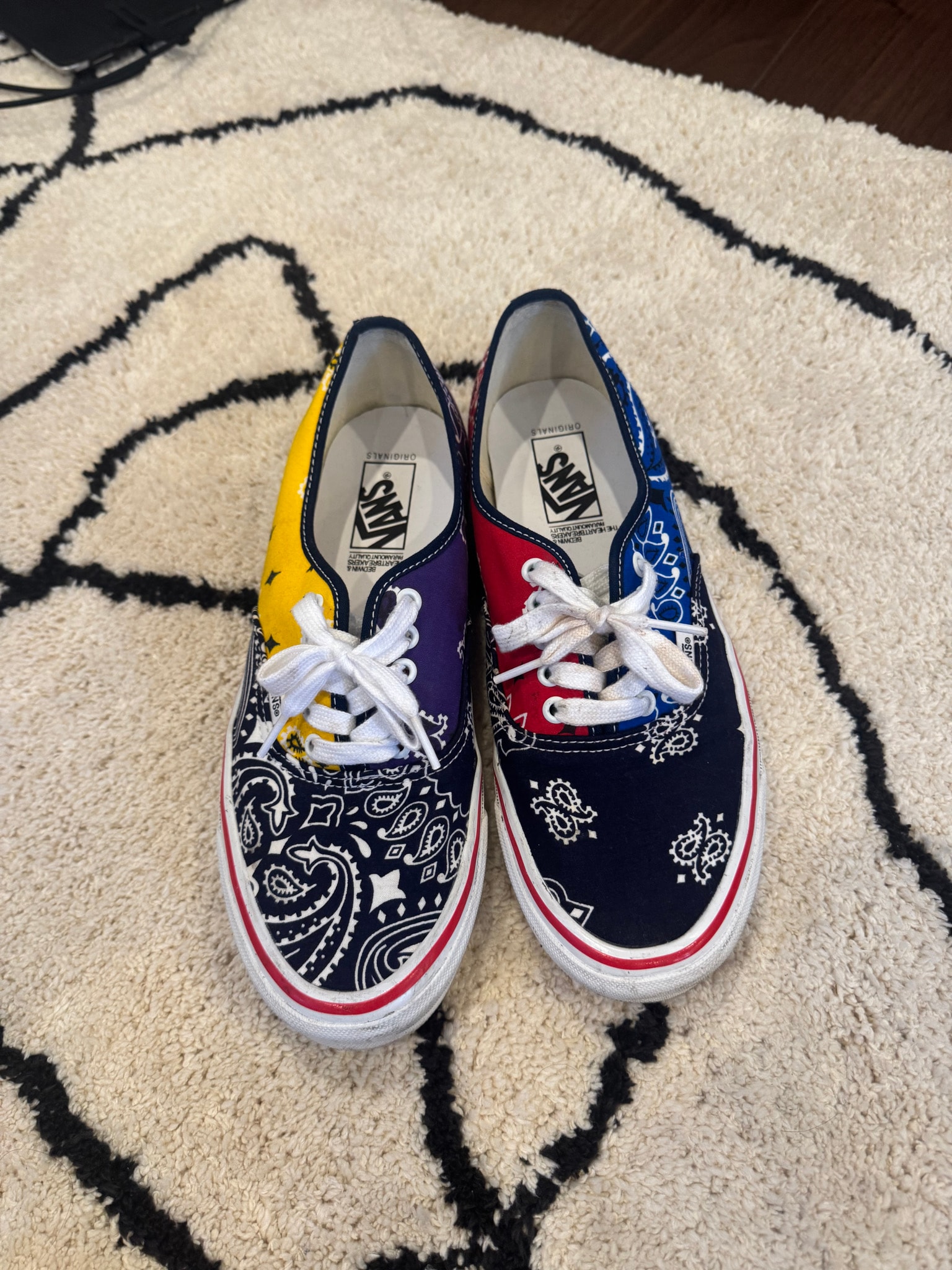 BEDWIN & THE HEARTBREAKERS × Vans OG Authentic LX "Bandana/Multi Color-A"