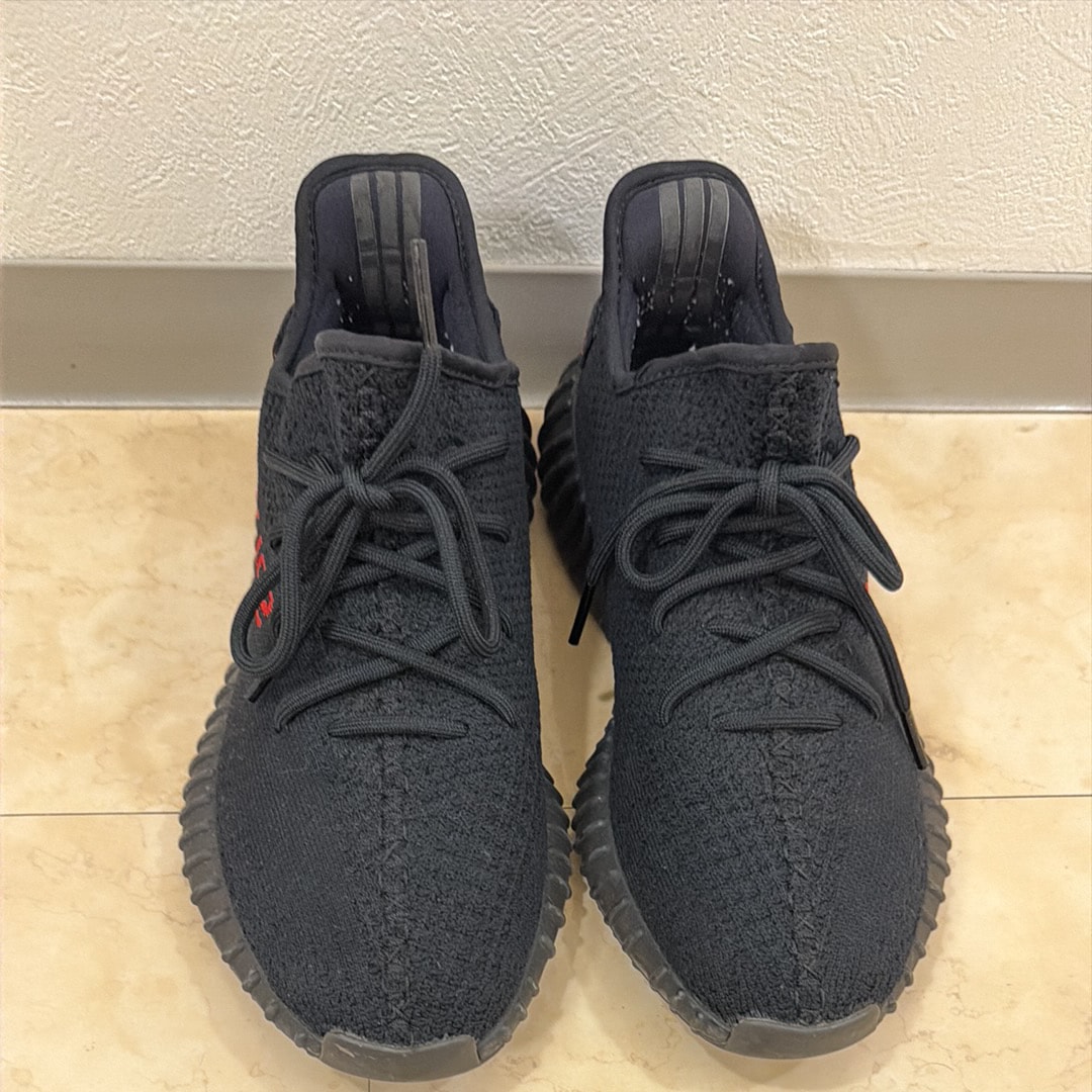 アディダス イージー ブースト350V2 "コアブラック/レッド" (2020)