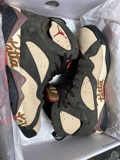 Patta × Nike Air Jordan 7 OG "Brown"