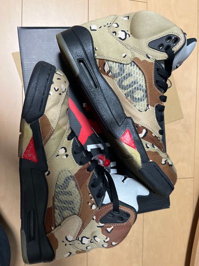Supreme × Nike Air Jordan 5 Retro "Desert Camo"
