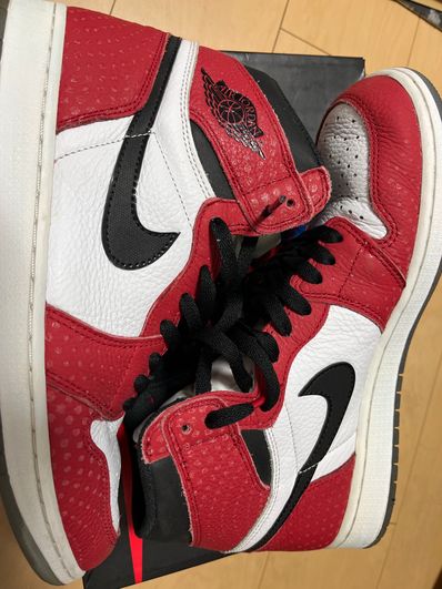 Spiderman × Nike Air Jordan 1 Origin Story "Gym Red/White/Photo Blue/Black"