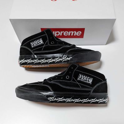 Supreme × Vans Half Cab "Black"