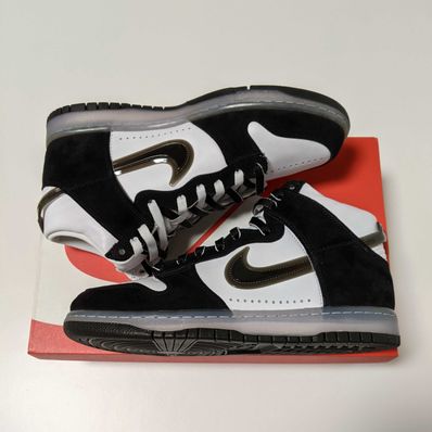 SLAM JAM x NIKE DUNK HIGH "WHITE/CLEAR BLACK"