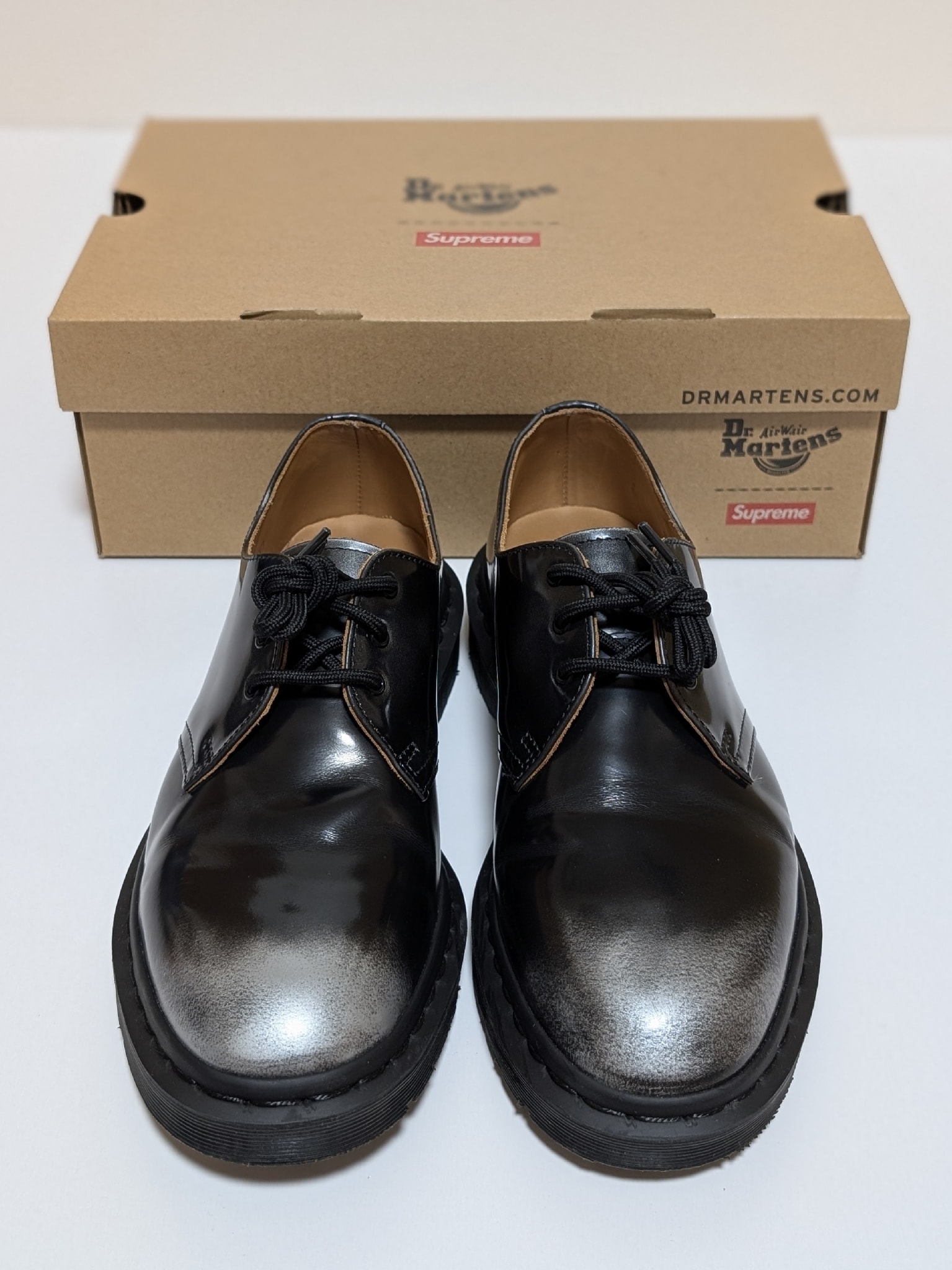 Supreme × Dr.Martens 1461 3 Eye Shoe "Black"