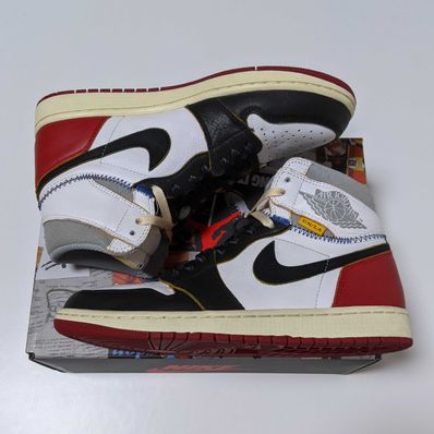 UNION × Nike Air Jordan 1 Retro High OG NRG "Varsity Red/Wolf Grey"