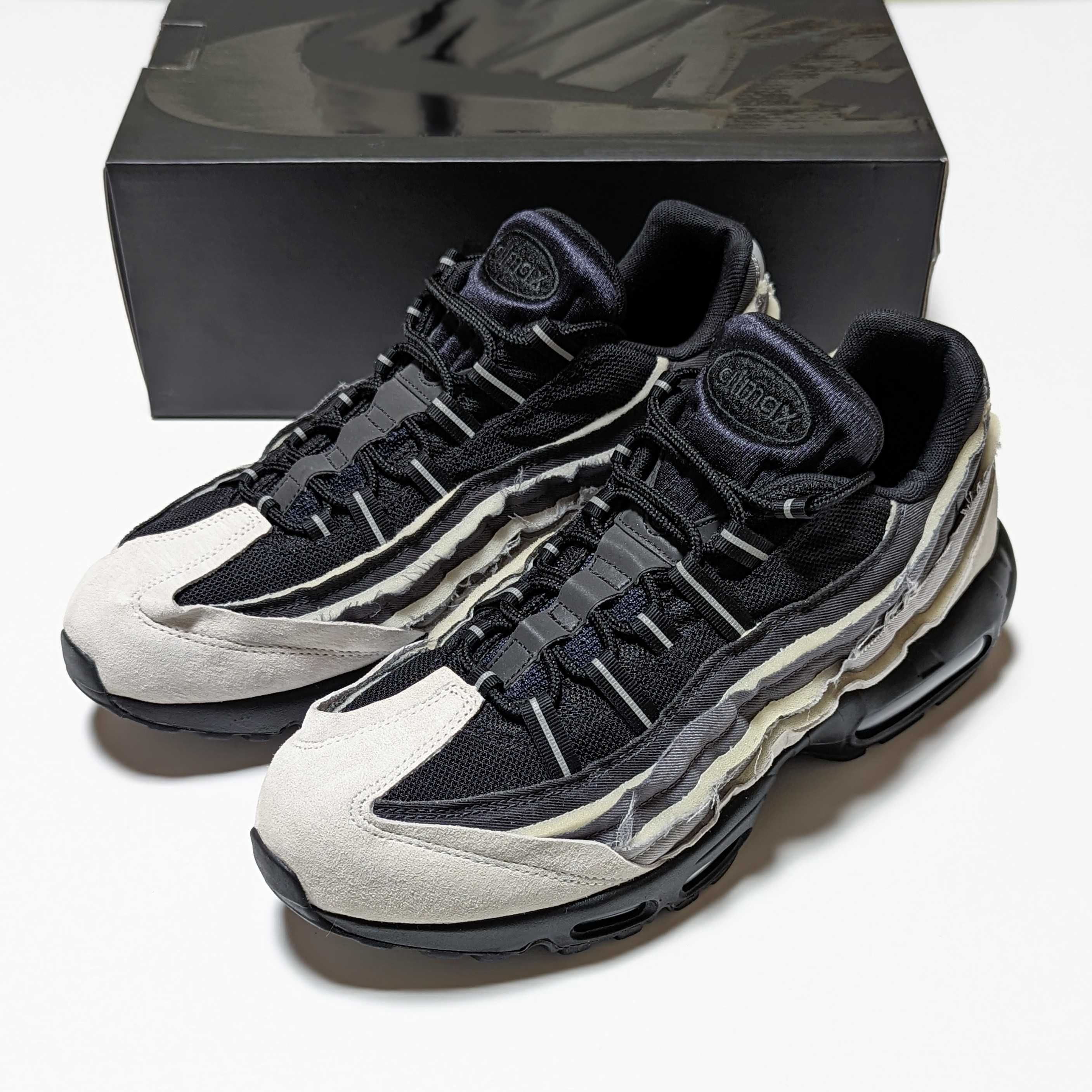COMME des GARCONS × Nike Air Max 95 "Charcoal"