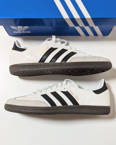 adidas Samba Irak "Footwear White/Gum"
