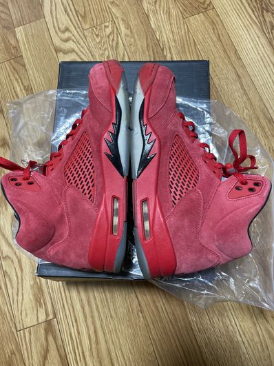 Nike Air Jordan 5 Ratro "Red Suede"