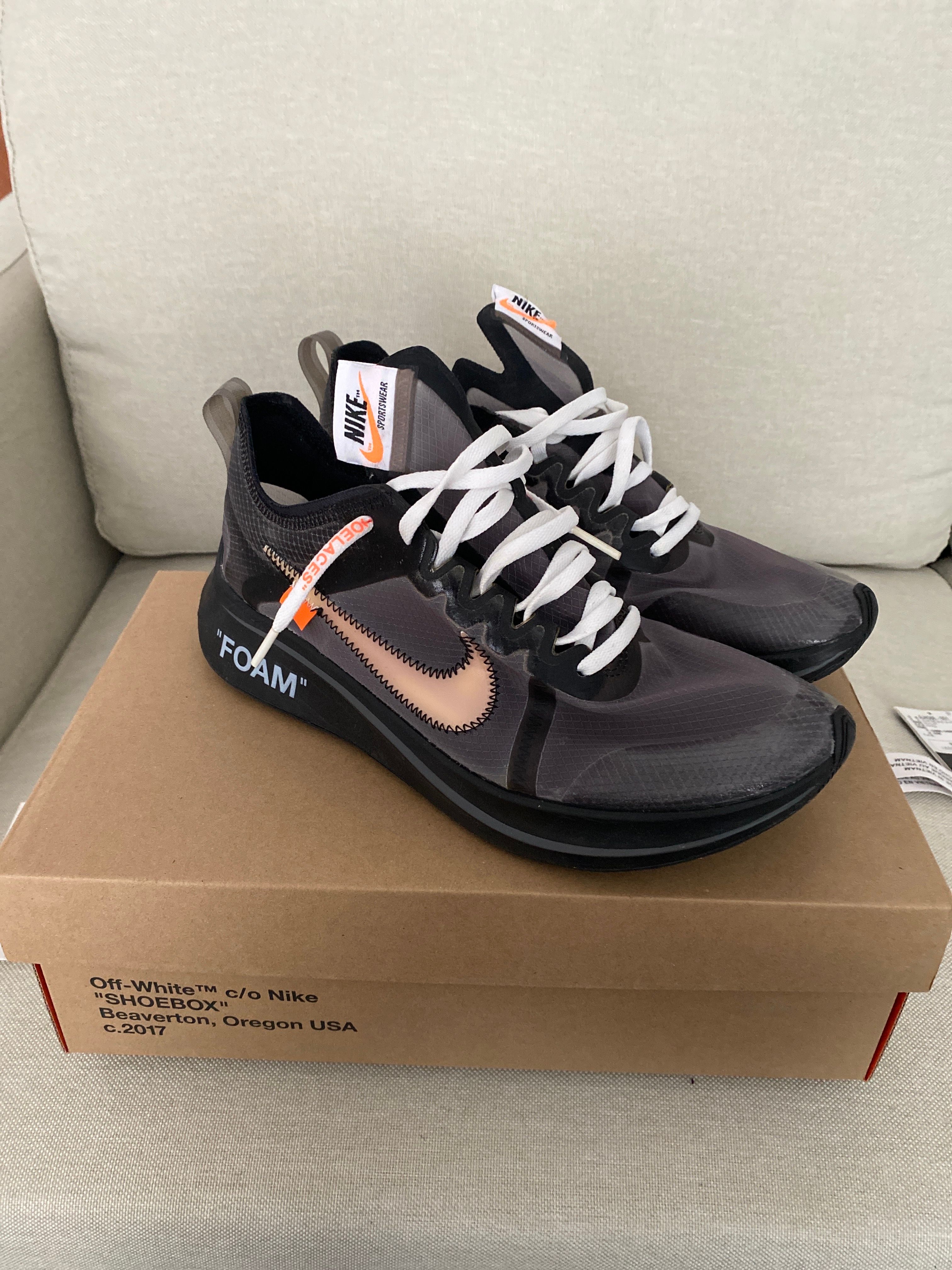 Off-White × Nike Zoom Fly 