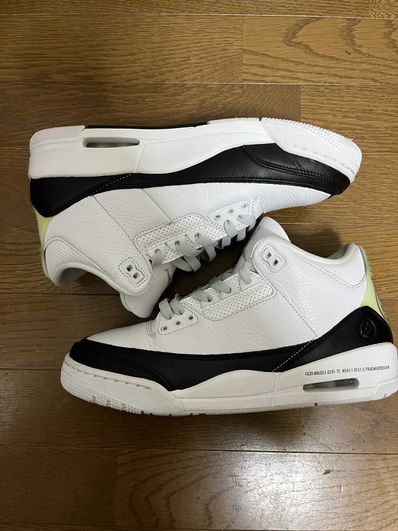 Fragment × Nike Air Jordan 3 "White/Black"