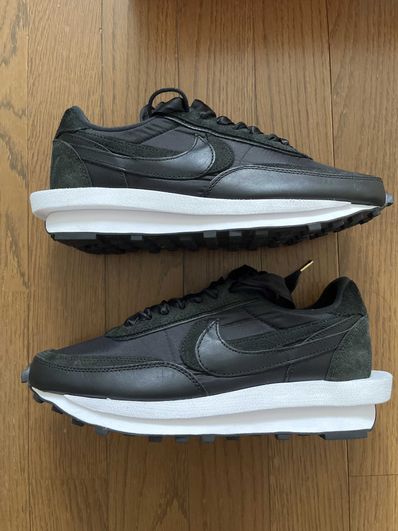 sacai × Nike LDV Waffle "Triple Black"