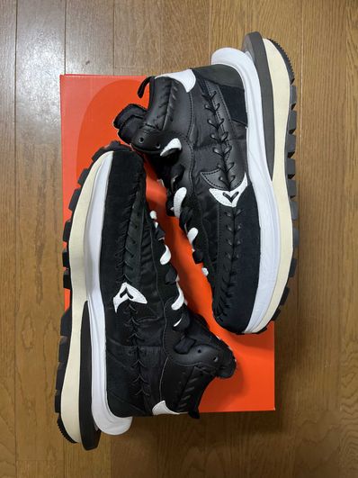 Jean-Paul Gaultier × sacai × Nike Vapor Waffle "Black/Black-White"